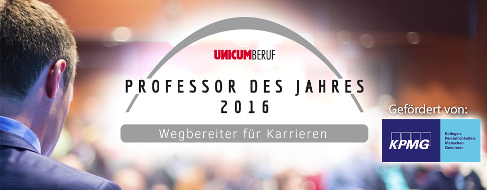 Header Professor des Jahres